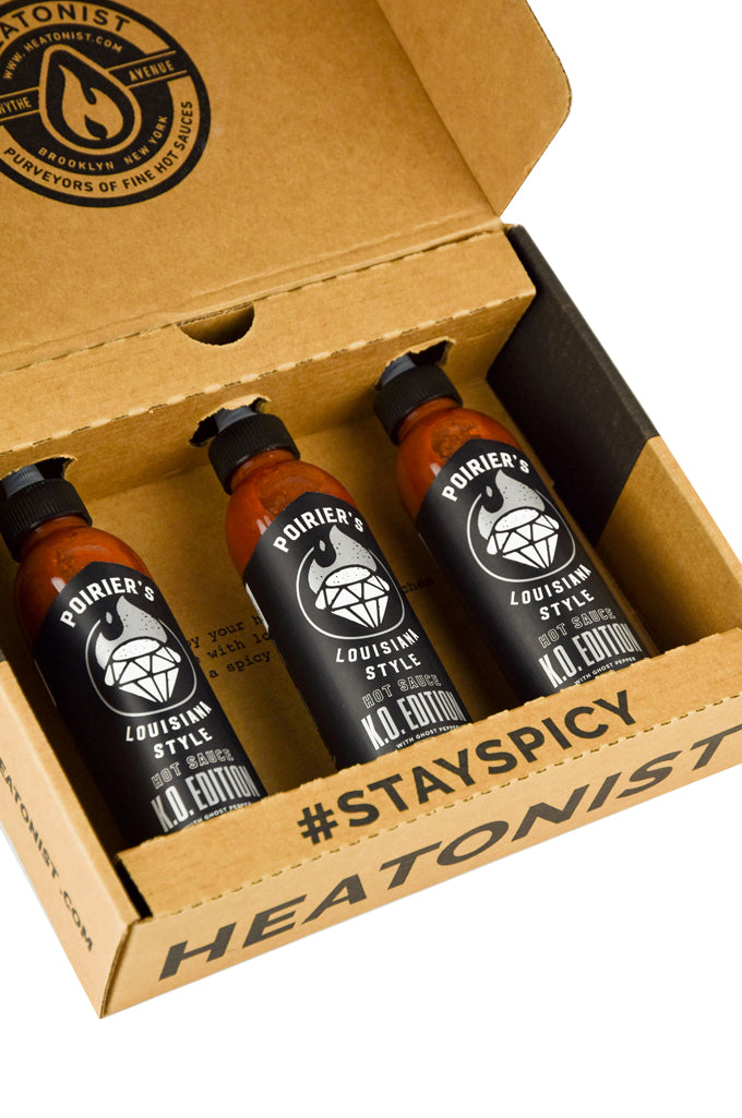 Dustin Poirier Hot Sauce - KO Edition 3 Pack W0