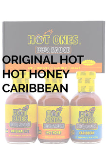 Hot Ones BBQ Trio Pack (Original / Hot Honey / Caribbean) K9