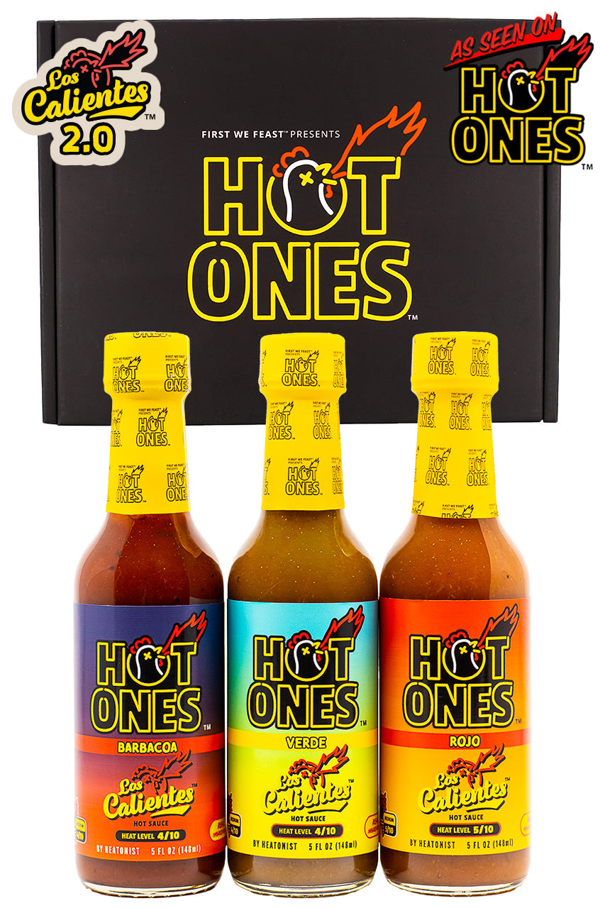 Los Calientes Trio Pack | Hot Ones Hot Sauce B1