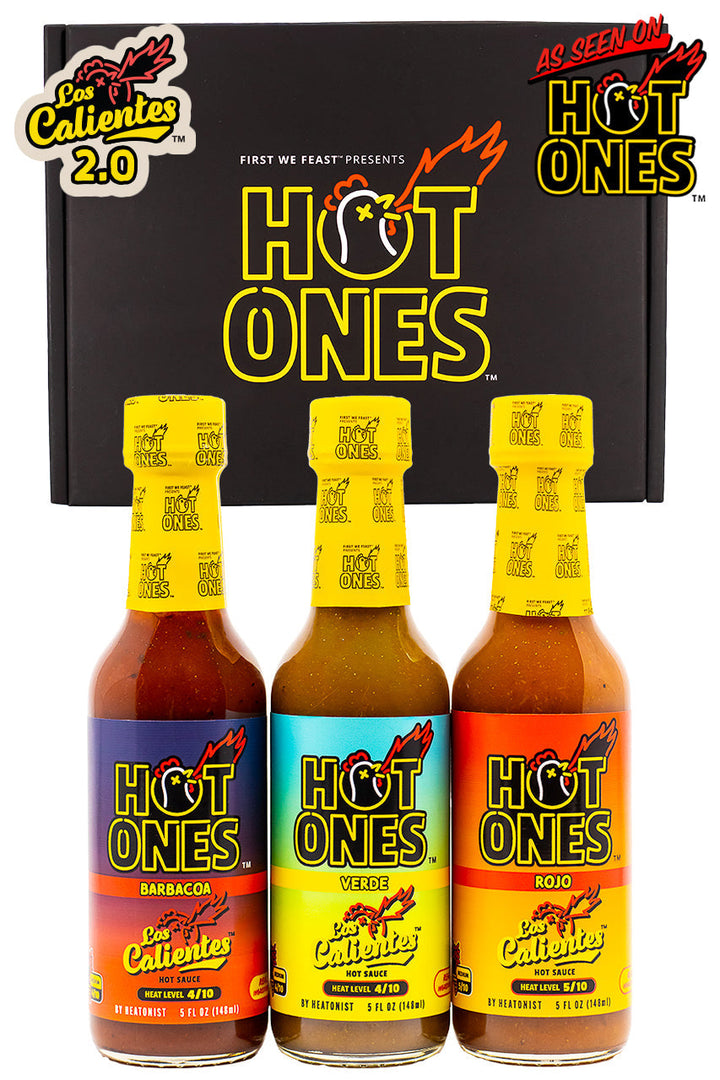 Los Calientes Trio Pack | Hot Ones Hot Sauce B1
