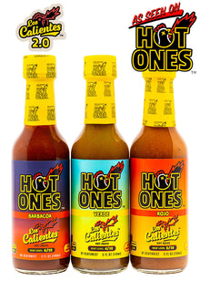 Los Calientes Trio Pack | Hot Ones Hot Sauce B1