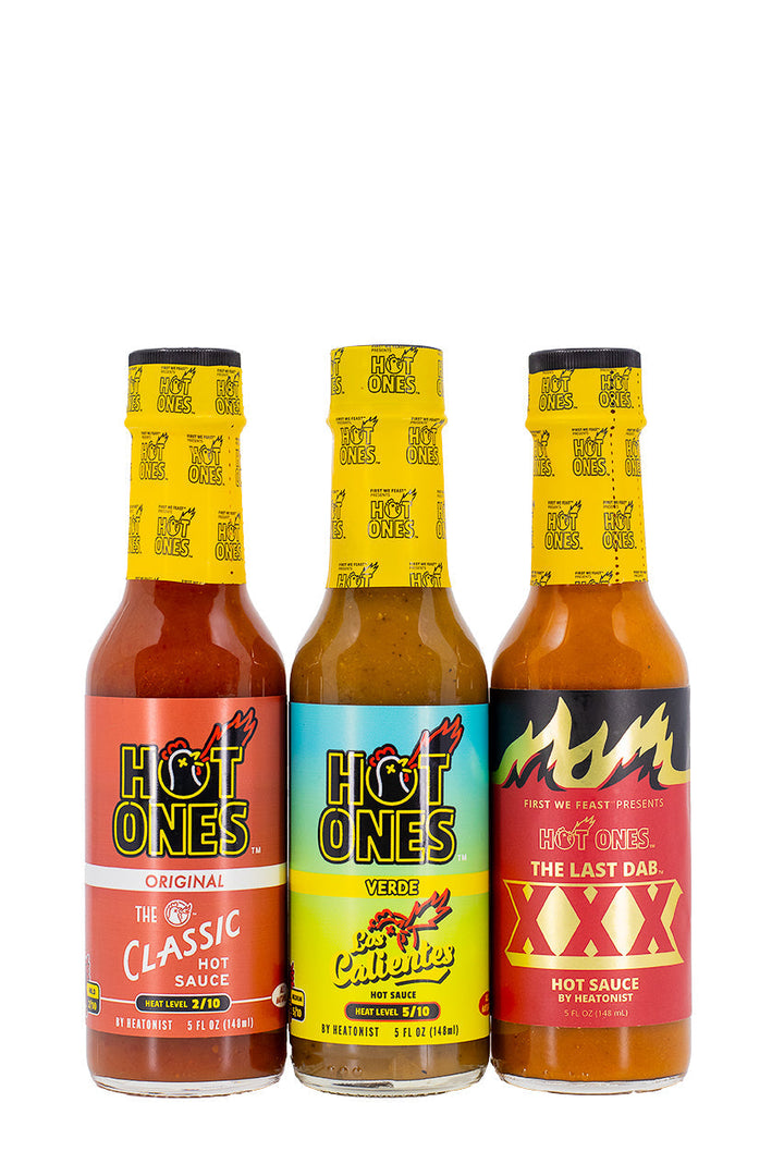 Hot Ones Trio Pack - Original | Hot Ones Hot Sauce G3