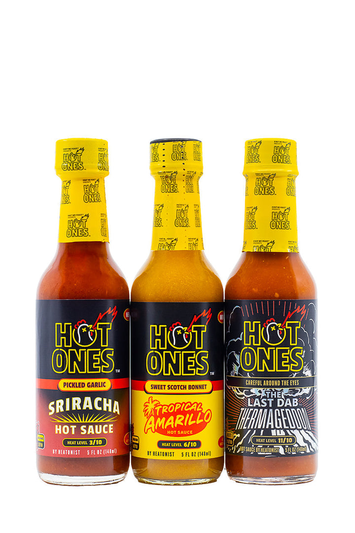Hot Ones Hot Sauce Trio Pack - Season 29 K2