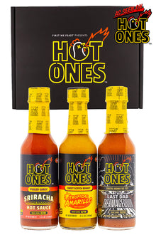 Hot Ones Hot Sauce Trio Pack - Season 30 J9