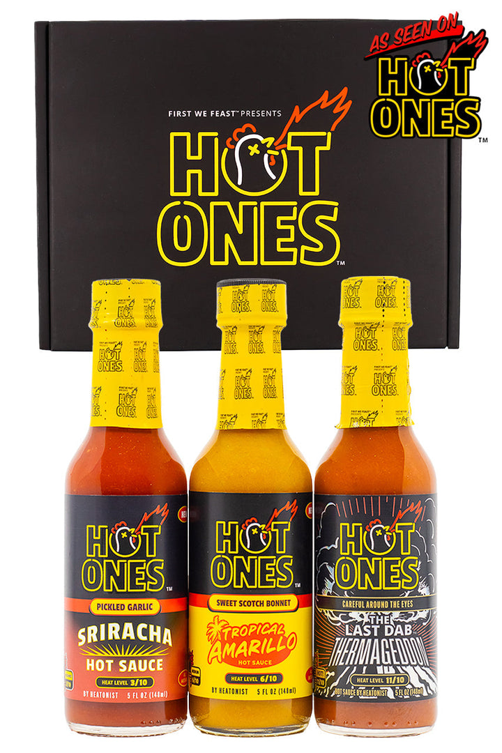 Hot Ones Hot Sauce Trio Pack - Season 30 J9
