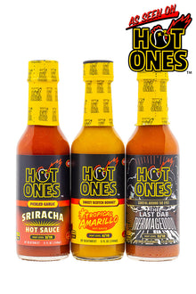 Hot Ones Hot Sauce Trio Pack - Season 30 J9
