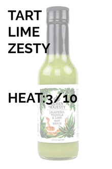 Jalapeno Tequila Lime Hot Sauce | Queen Majesty W7
