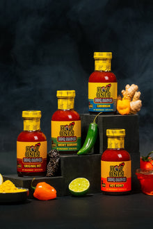 Hot Ones BBQ Trio Pack (Hot Honey / Caribbean / Smoked Serrano) T7