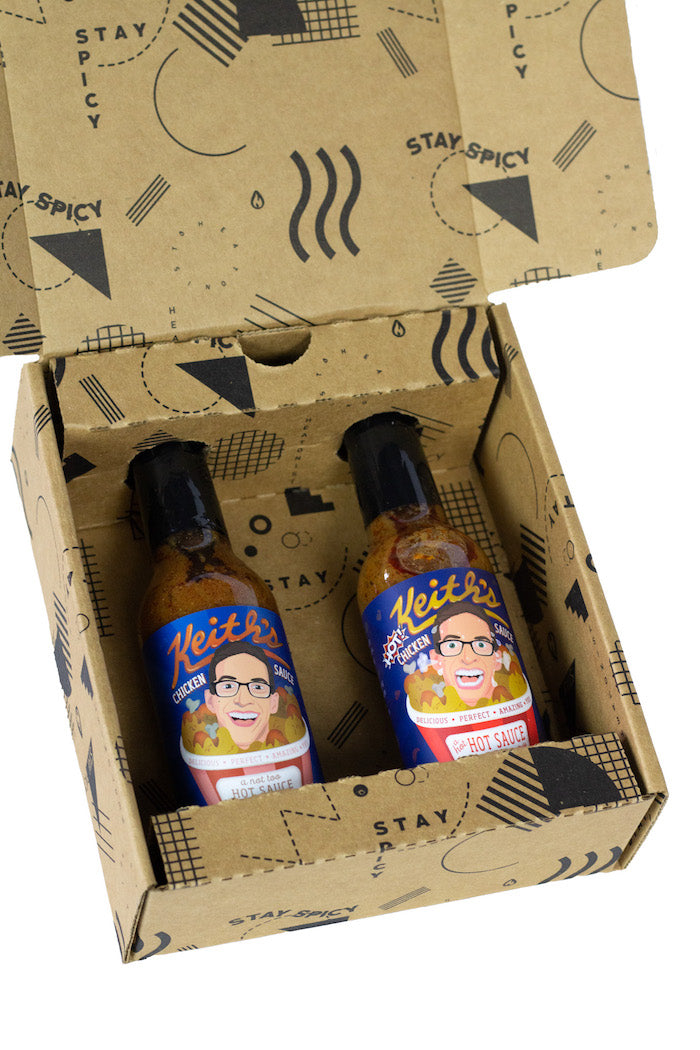 Keith's Chicken Sauce Hot Sauce Duo Pack | Keith's M8