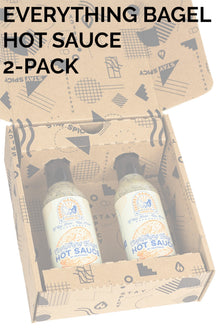 Secret Handshake Food Co Everything Bagel Hot Sauce 2-Pack W9