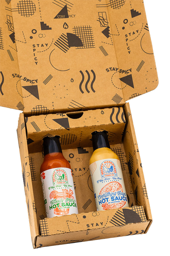 Secret Handshake Hot Sauce Duo Pack B9